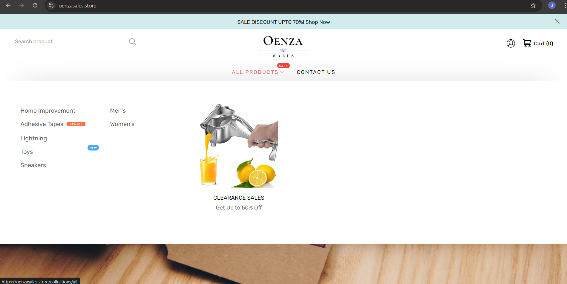 Oenza Sales